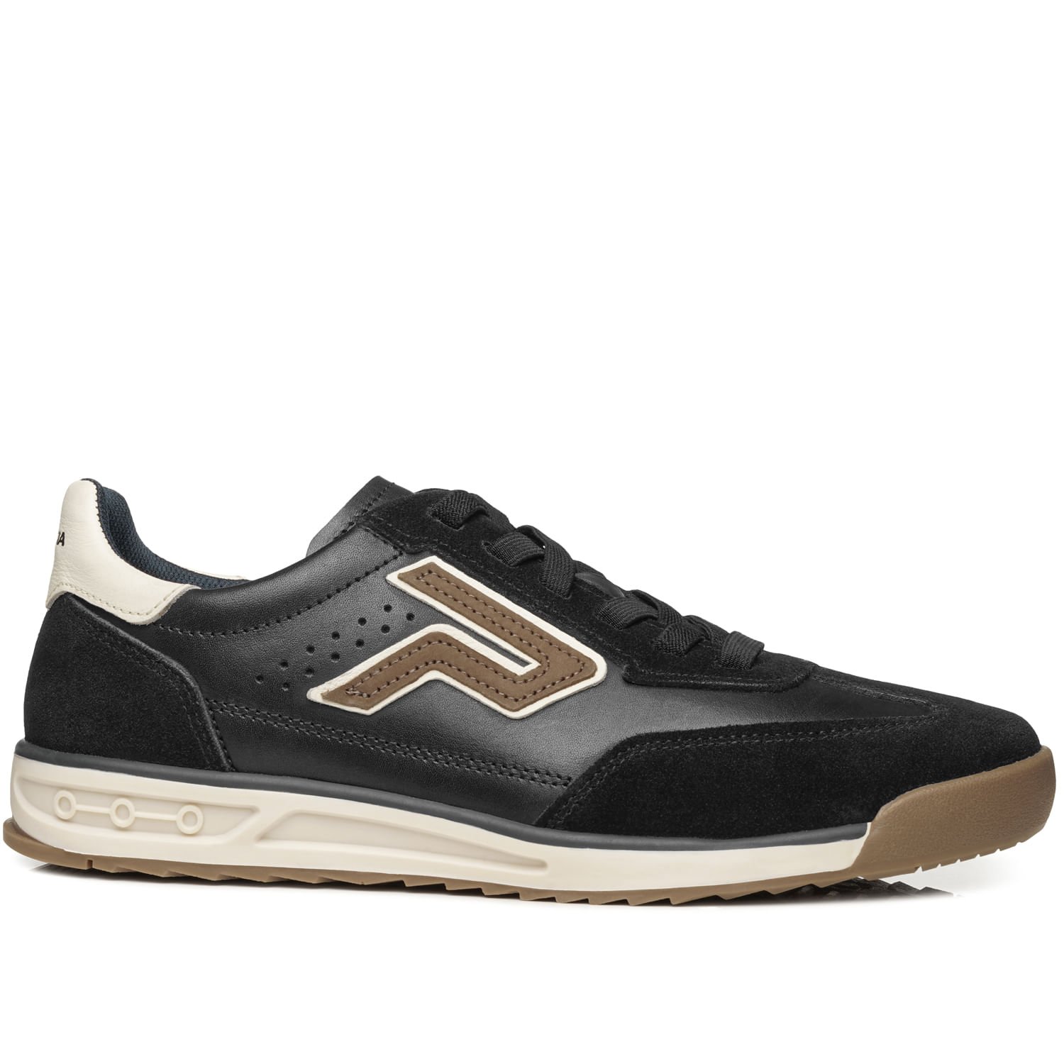 Sapatenis Pegada Masculino em Couro Preto 112501-02