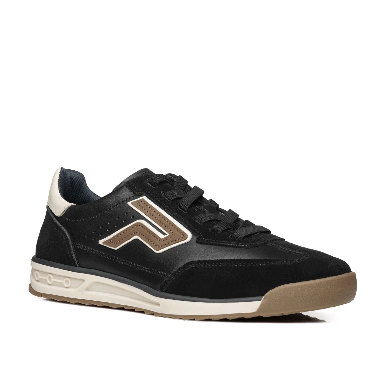 Sapatenis Pegada Masculino em Couro Preto 112501-02 Preto 2