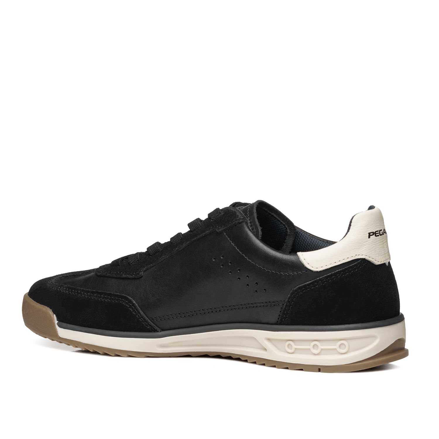 Sapatenis Pegada Masculino em Couro Preto 112501-02 Preto 3