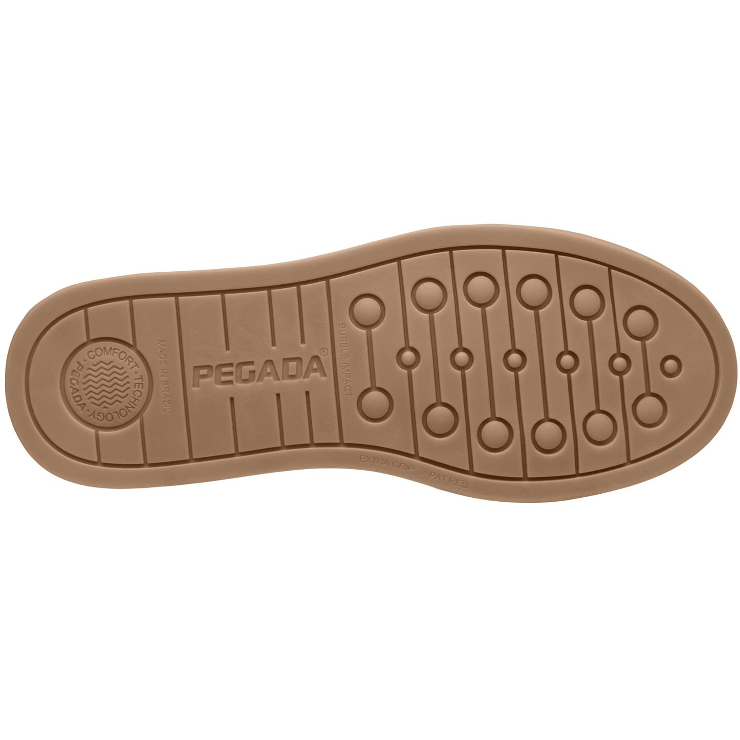 Tênis Pegada Feminino em Couro Milk 211154-19 Bege 5