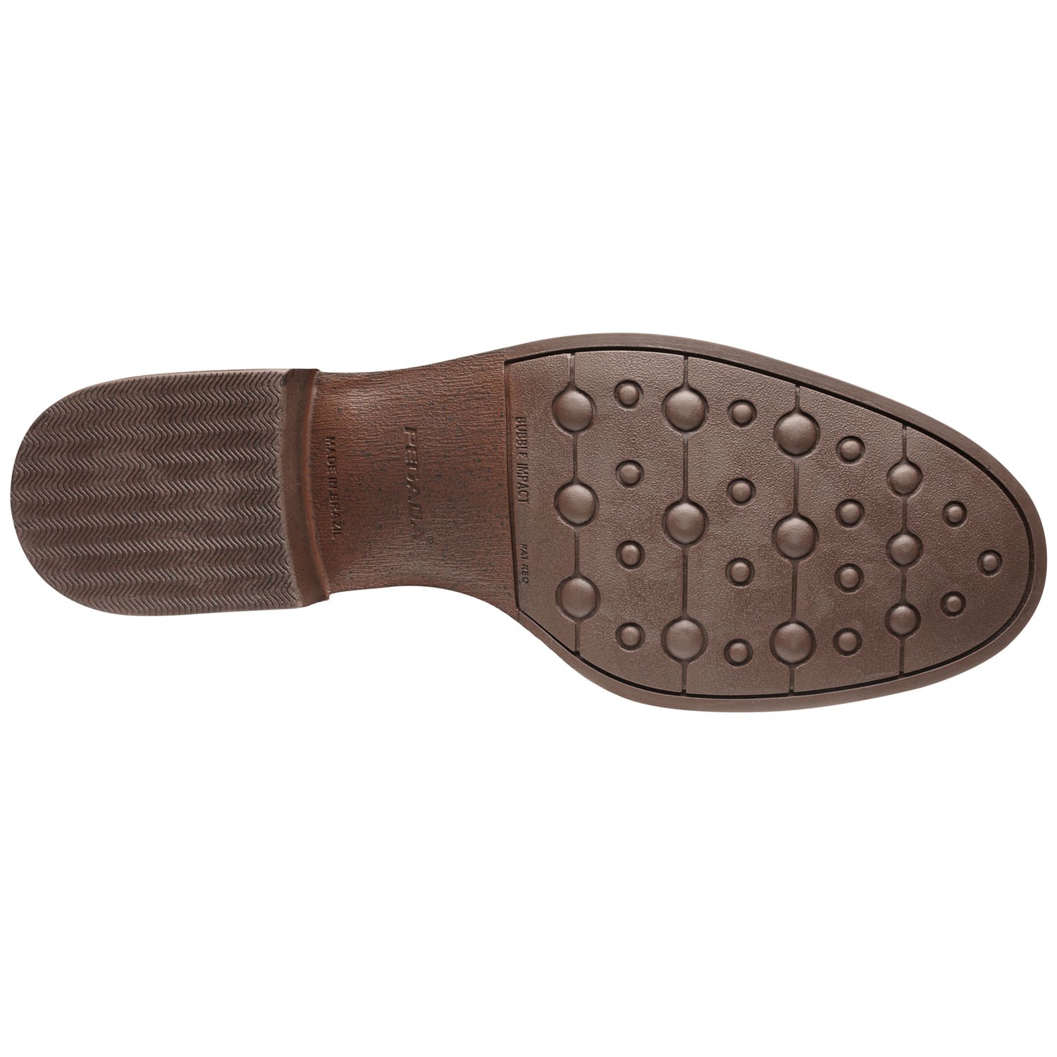 Bota Pegada Feminina em Couro Pinhão Cano Curto 282003-15 Marrom 4