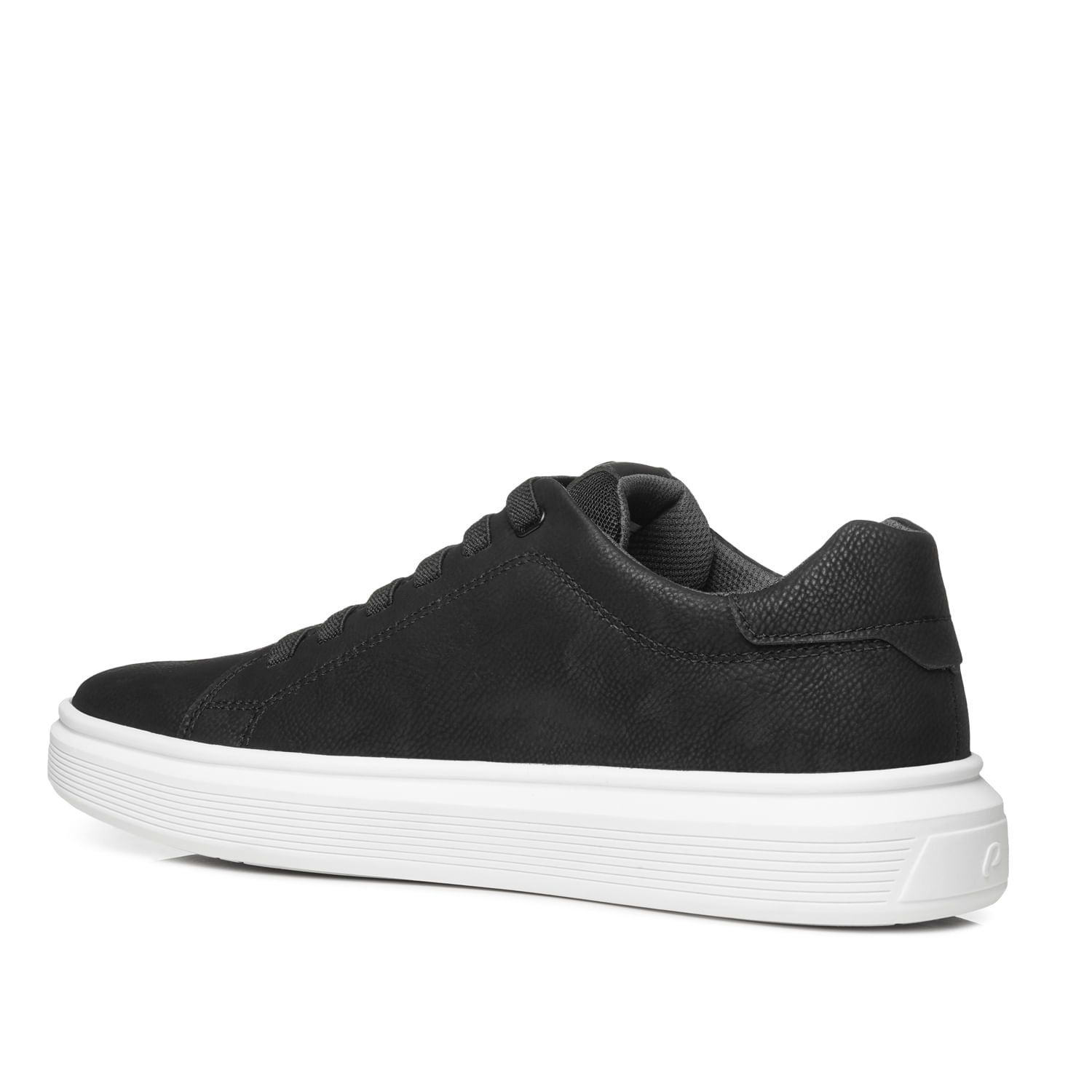 Tênis Casual Pegada Masculino em Microfibra Preto 172109-09 Preto 4