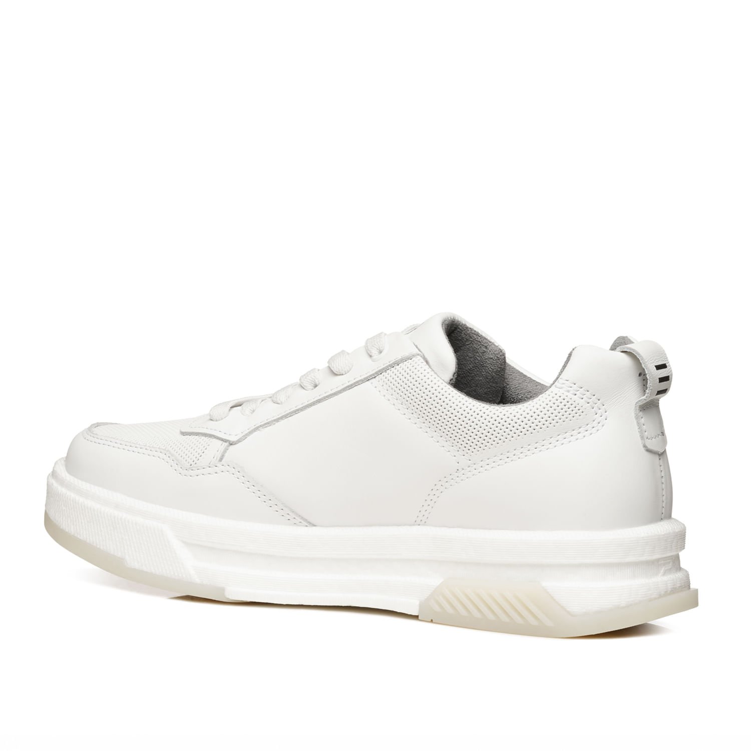 Tênis Casual Pegada Masculino em Couro Branco 112702-01 Branco 4