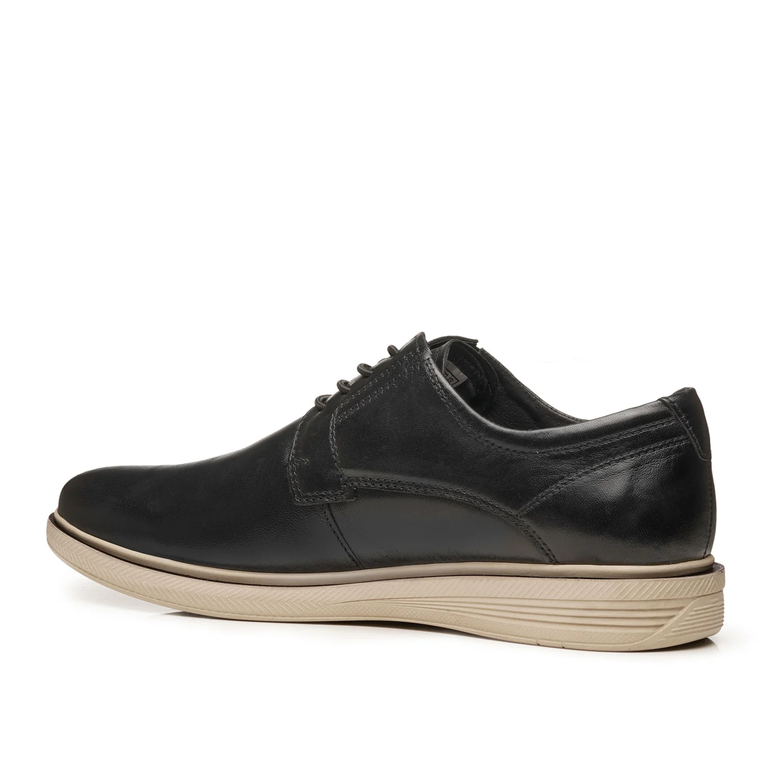 Sapato Casual Pegada Masculino em Couro Preto 126117-01 Preto 3