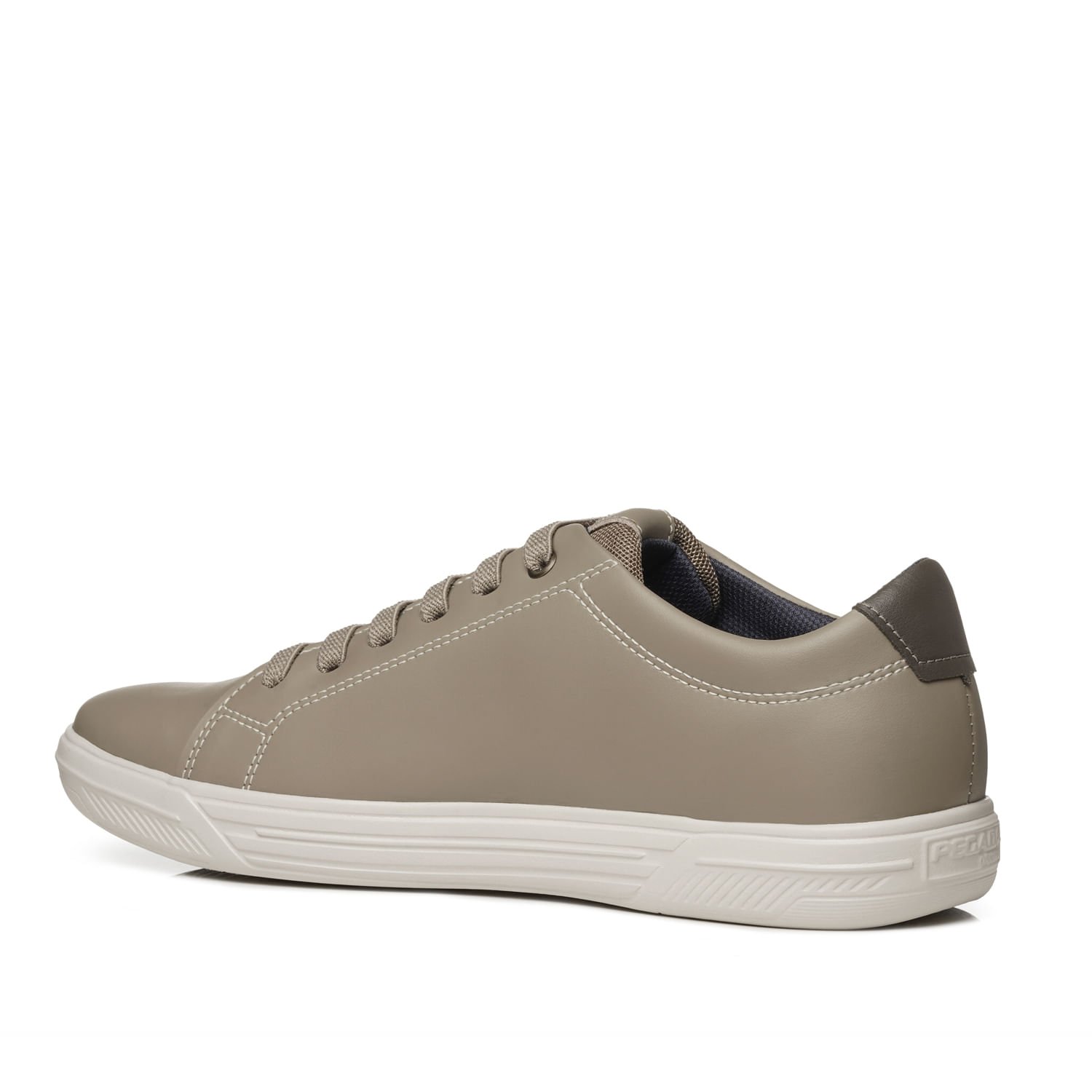 Tênis Casual Pegada Masculino em Microfibra Areia 172801-04 Bege 3