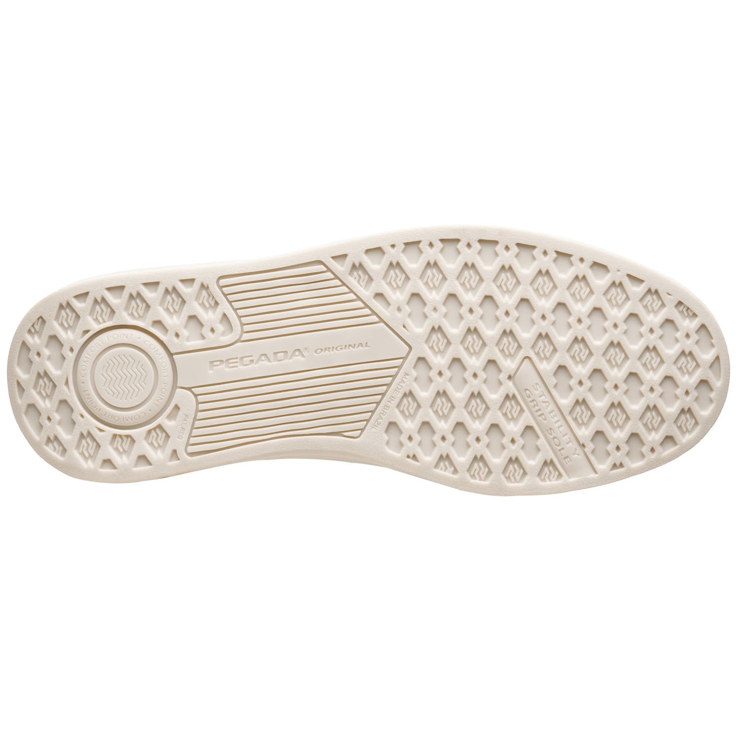 Tênis Casual Pegada Masculino em Couro Latte 113601-03 Bege 6