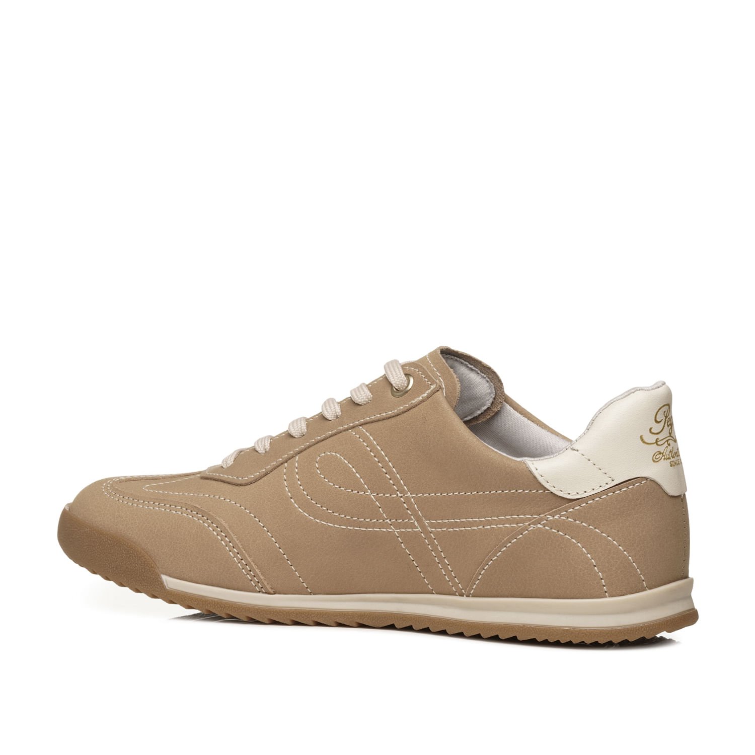 Tenis Pegada Feminino em Couro Castor 212804-19 Marrom 3