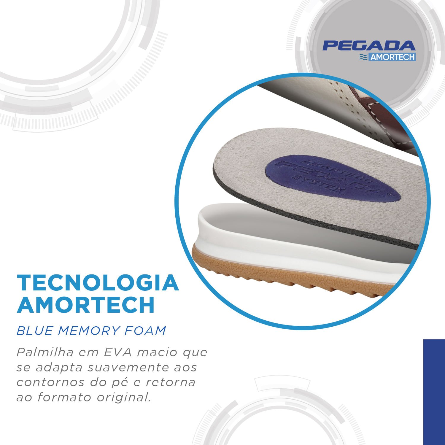 Tenis Pegada Feminino em Couro Castor 212804-19 Marrom 4