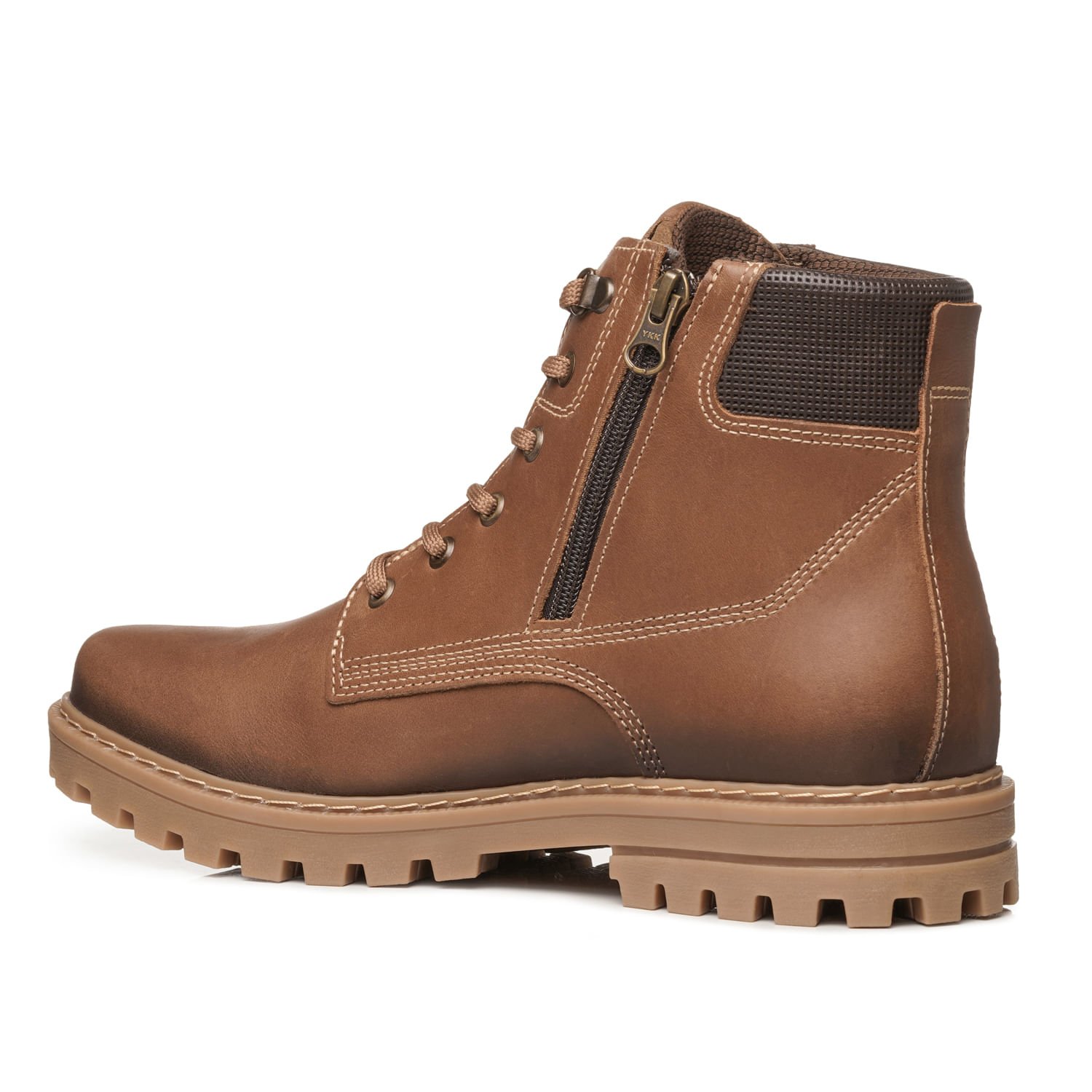 Coturno Pegada Masculino em Couro Latego 181511-03 Marrom 4