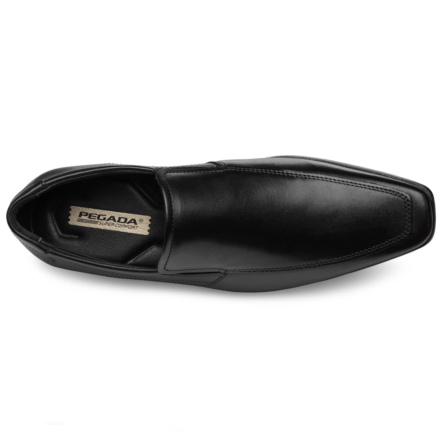 Sapato Social Pegada Masculino em Couro Preto 127005-01 Preto 5