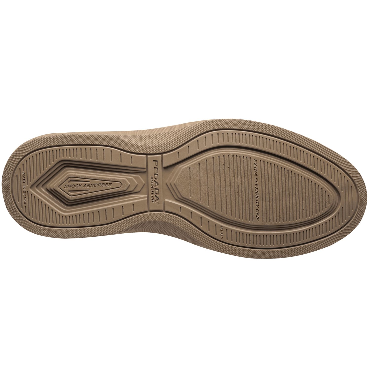 Sapato Casual Pegada Masculino em Couro Chocolate 127602-04 Marrom 5