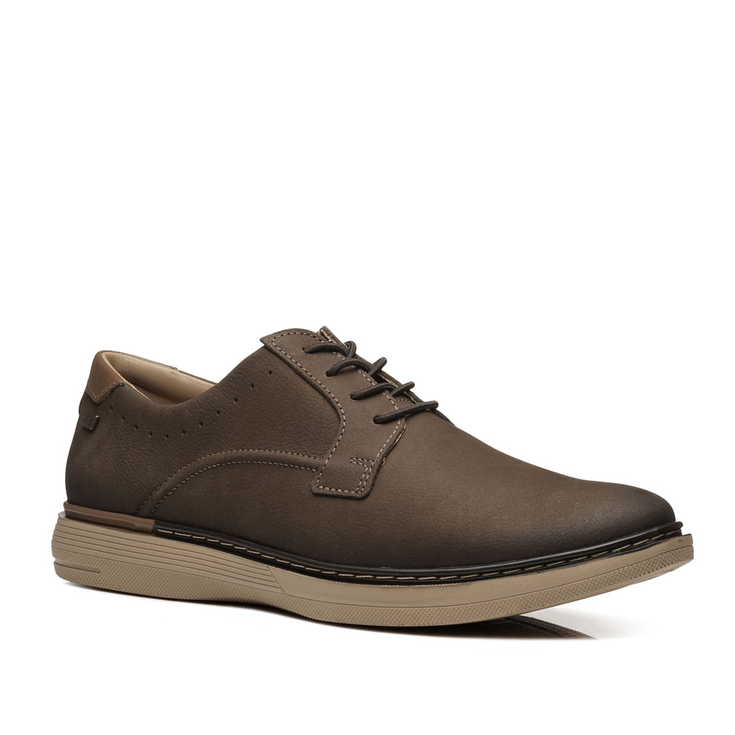 Sapato Casual Pegada Masculino em Couro Chocolate 127603-05 Marrom 2