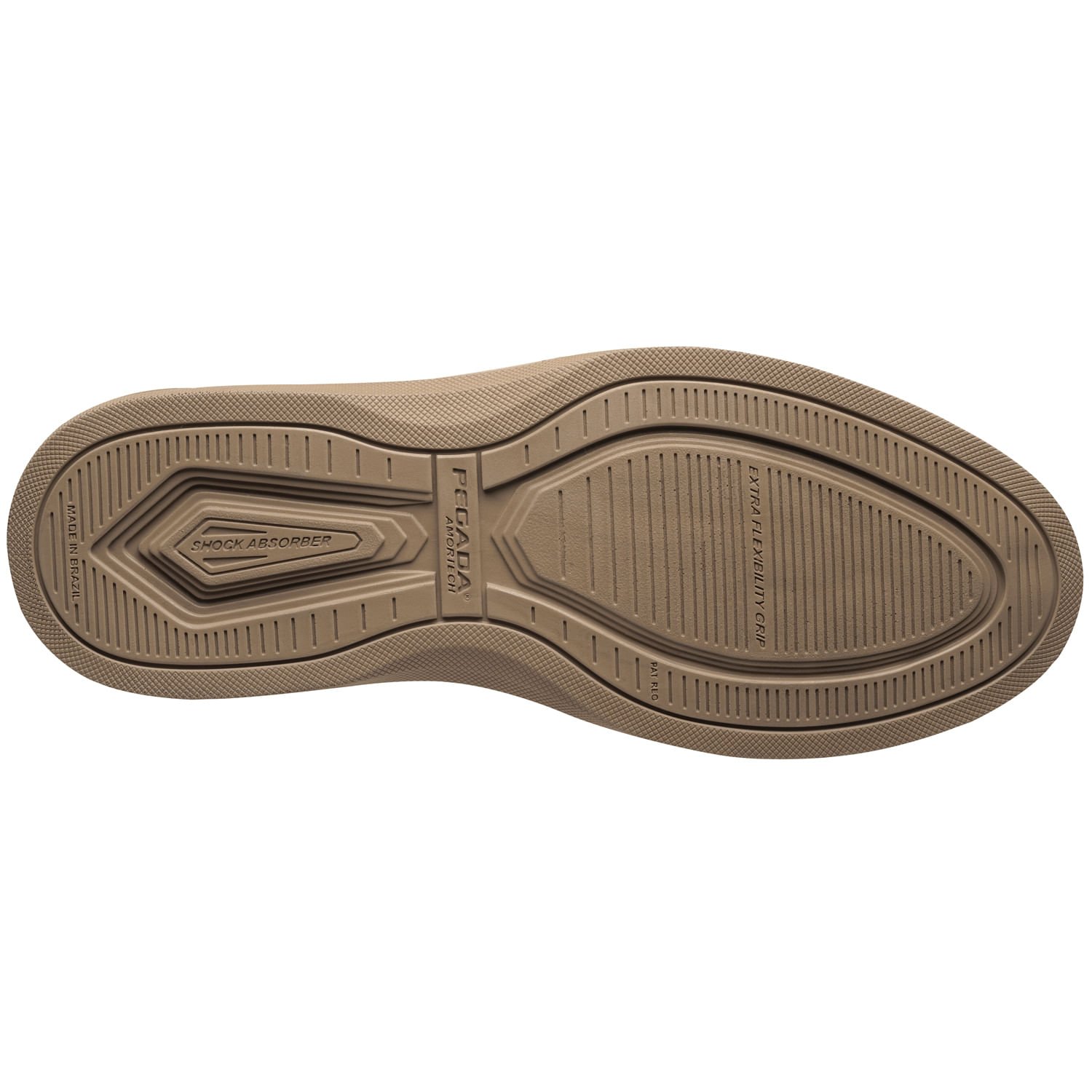 Sapato Casual Pegada Masculino em Couro Chocolate 127603-05 Marrom 5