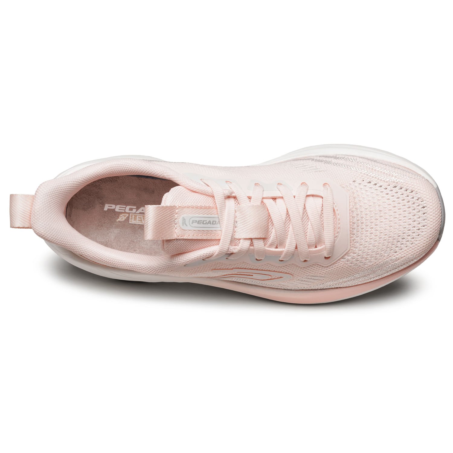 Tênis Esportivo Pegada Feminino em Tecido Pink 291701-04 Rosa 5
