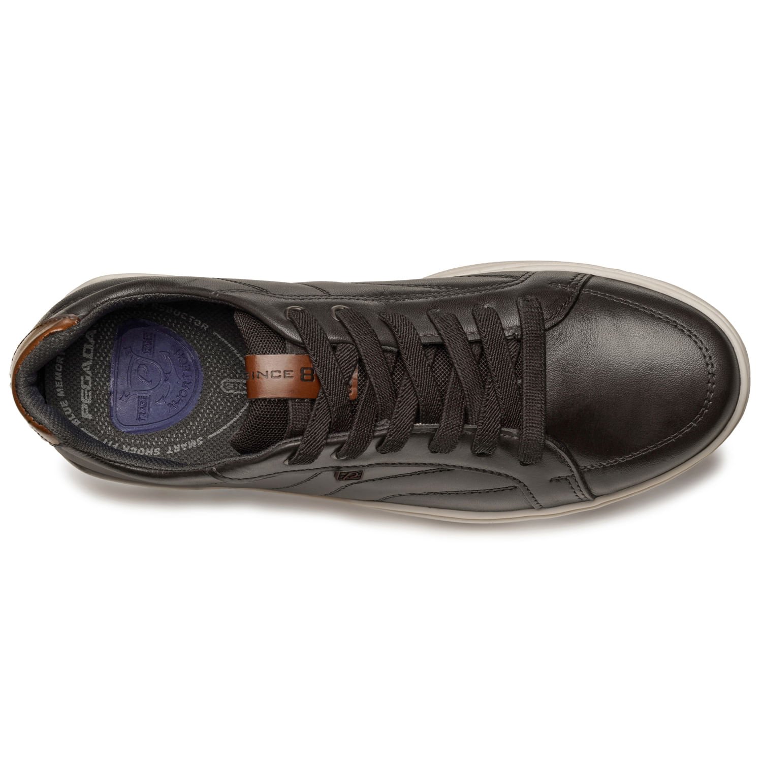 Sapatênis Pegada Masculino em Couro Dark Brown 110607-04 Café 6