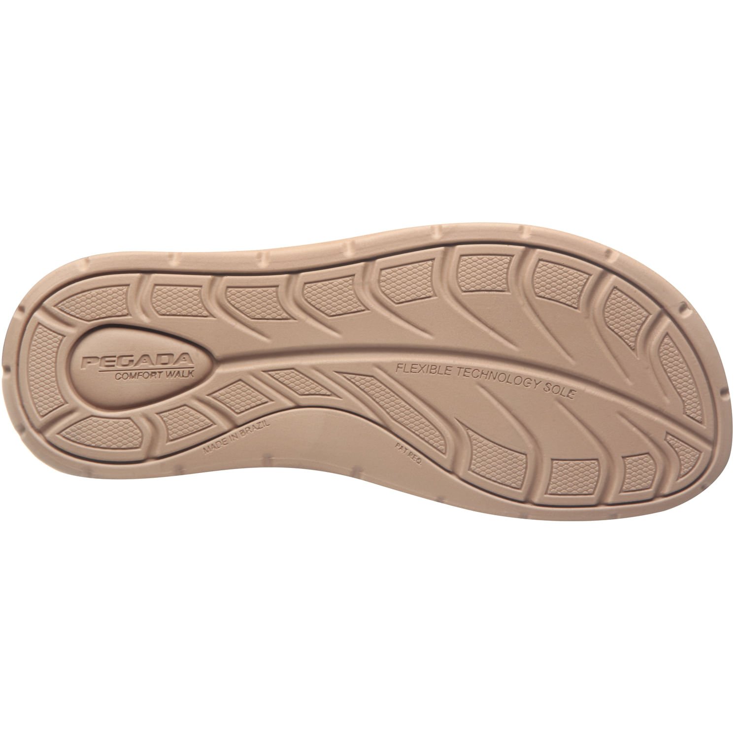 Pantufa Pegada Feminino em Tecido Terra 266017-02 Marrom 5