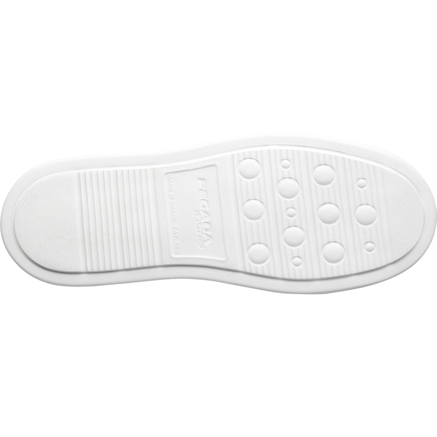 Tênis Pegada Feminino em Couro Off White 211210-02 Branco 5