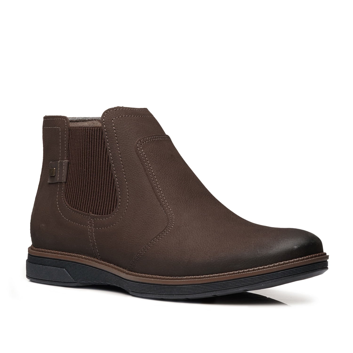 Sapato Casual Pegada Masculino em Couro Chocolate 126754-05 Marrom 3