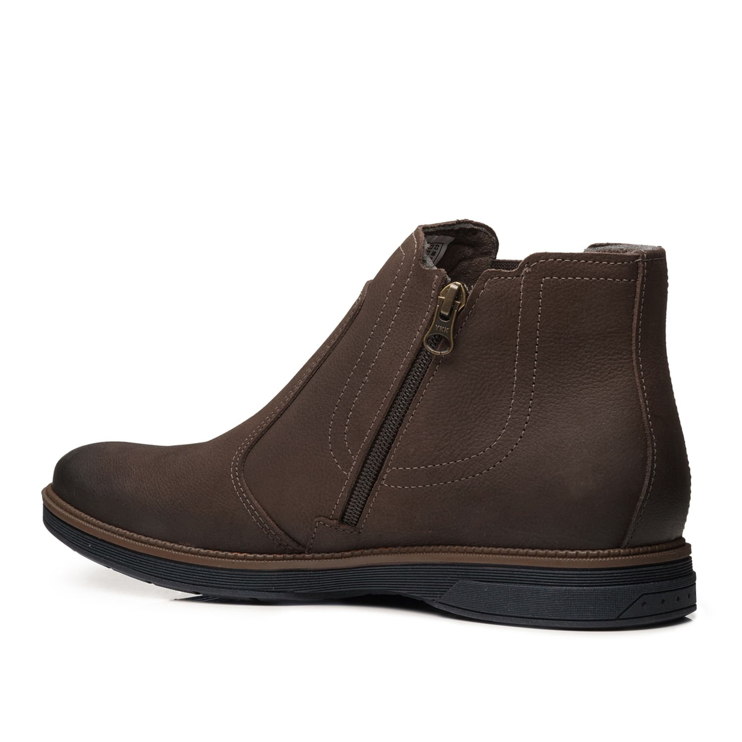 Sapato Casual Pegada Masculino em Couro Chocolate 126754-05 Marrom 4