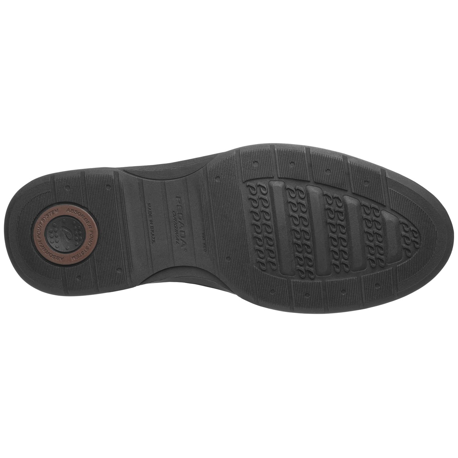 Sapato Casual Pegada Masculino em Couro Chocolate 126754-05 Marrom 5