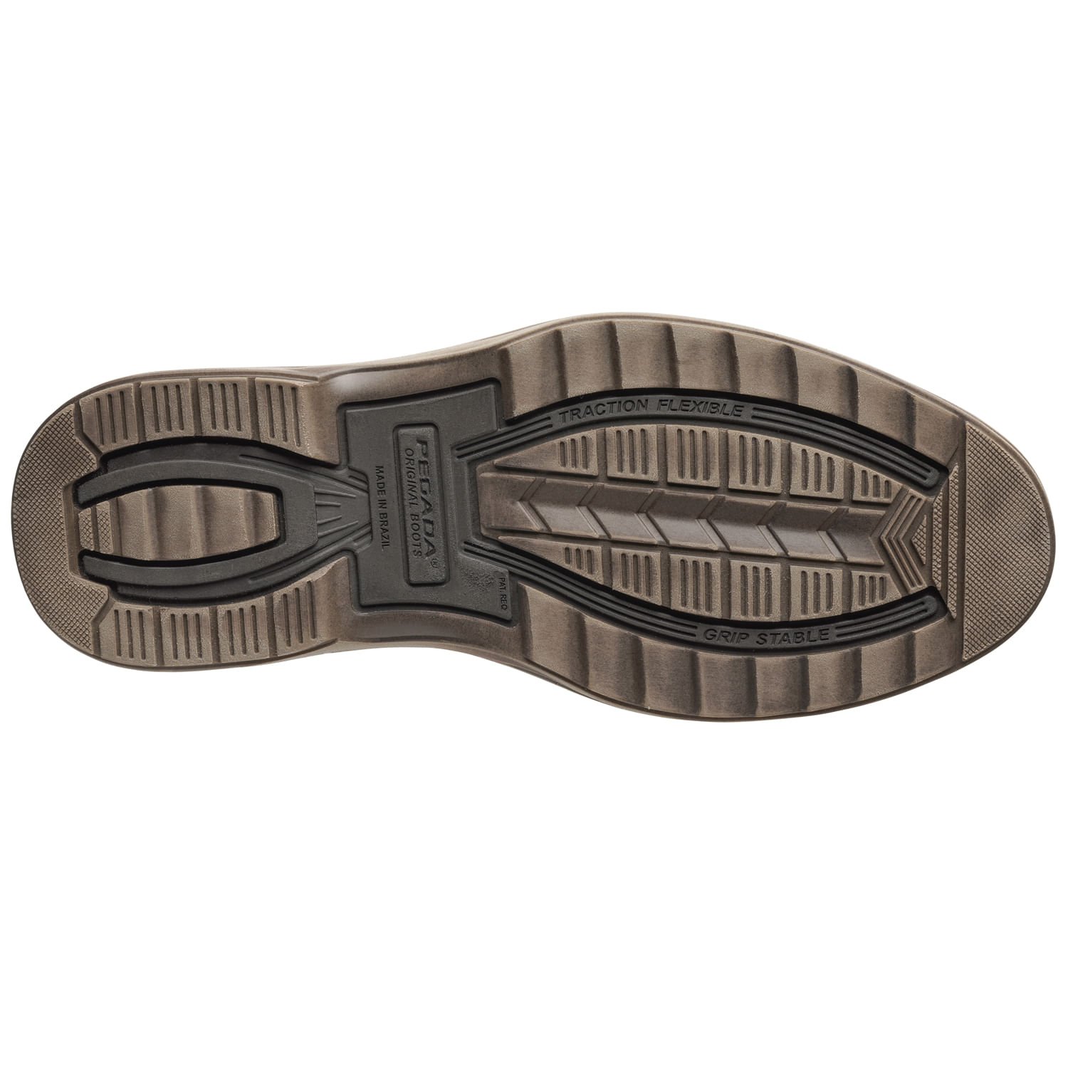 Bota Pegada Masculino em Couro Chocolate 181804-06 Marrom 6