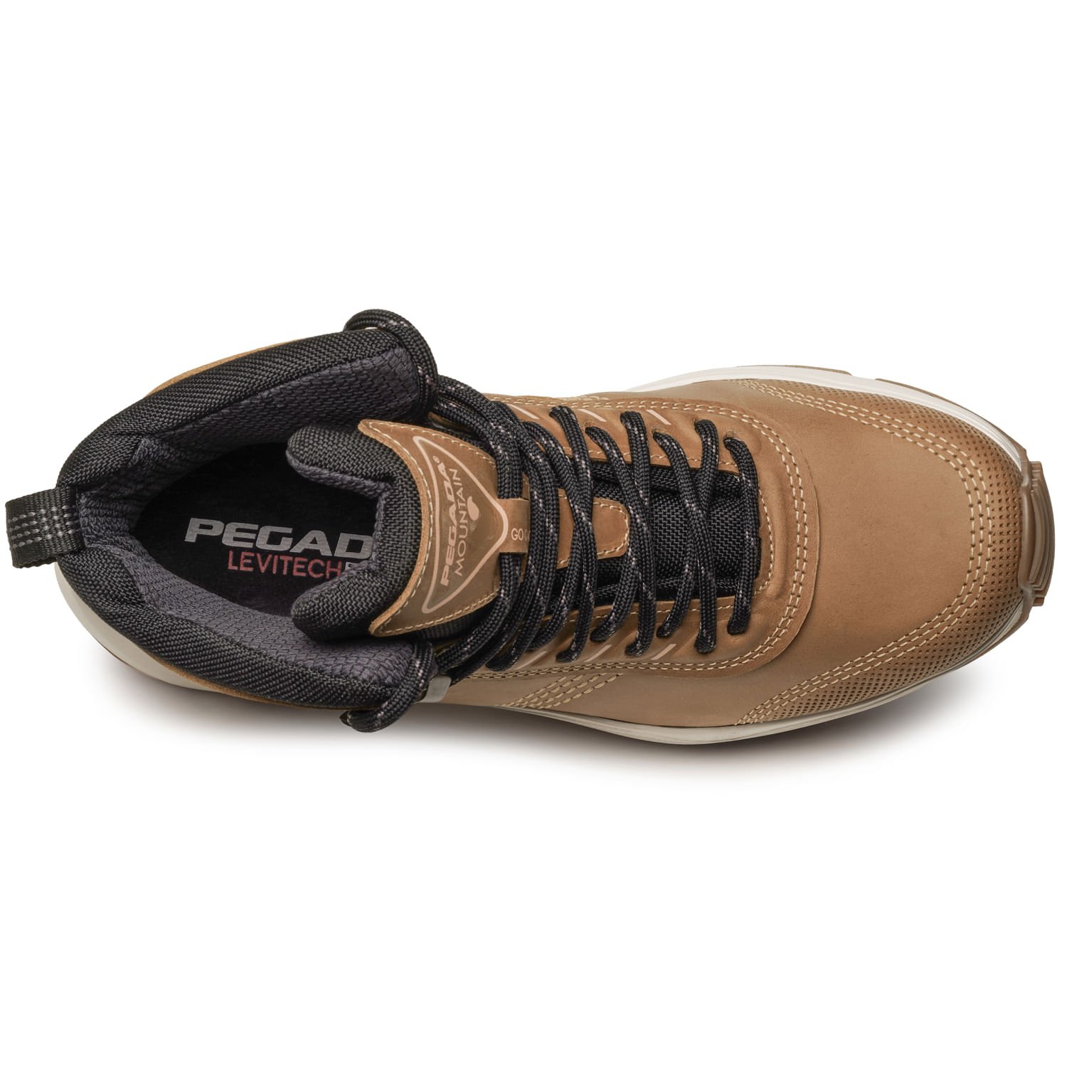 Bota Trekking Pegada Feminino em Couro Latego 250409-02 Marrom 6