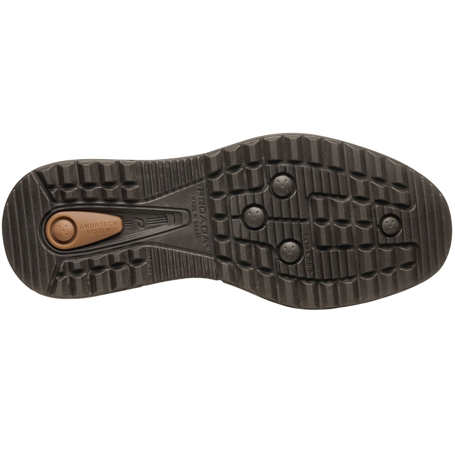 Sapatênis Pegada Masculino em Couro Areia 111801-04 Bege 5
