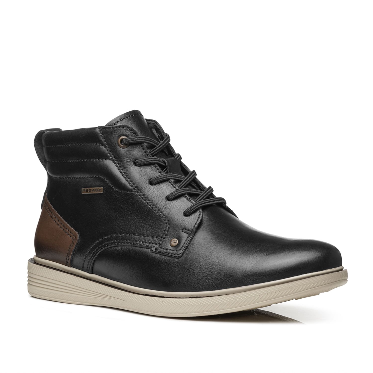 Sapato Casual Pegada Masculino em Couro Preto 126114-03 Preto 2