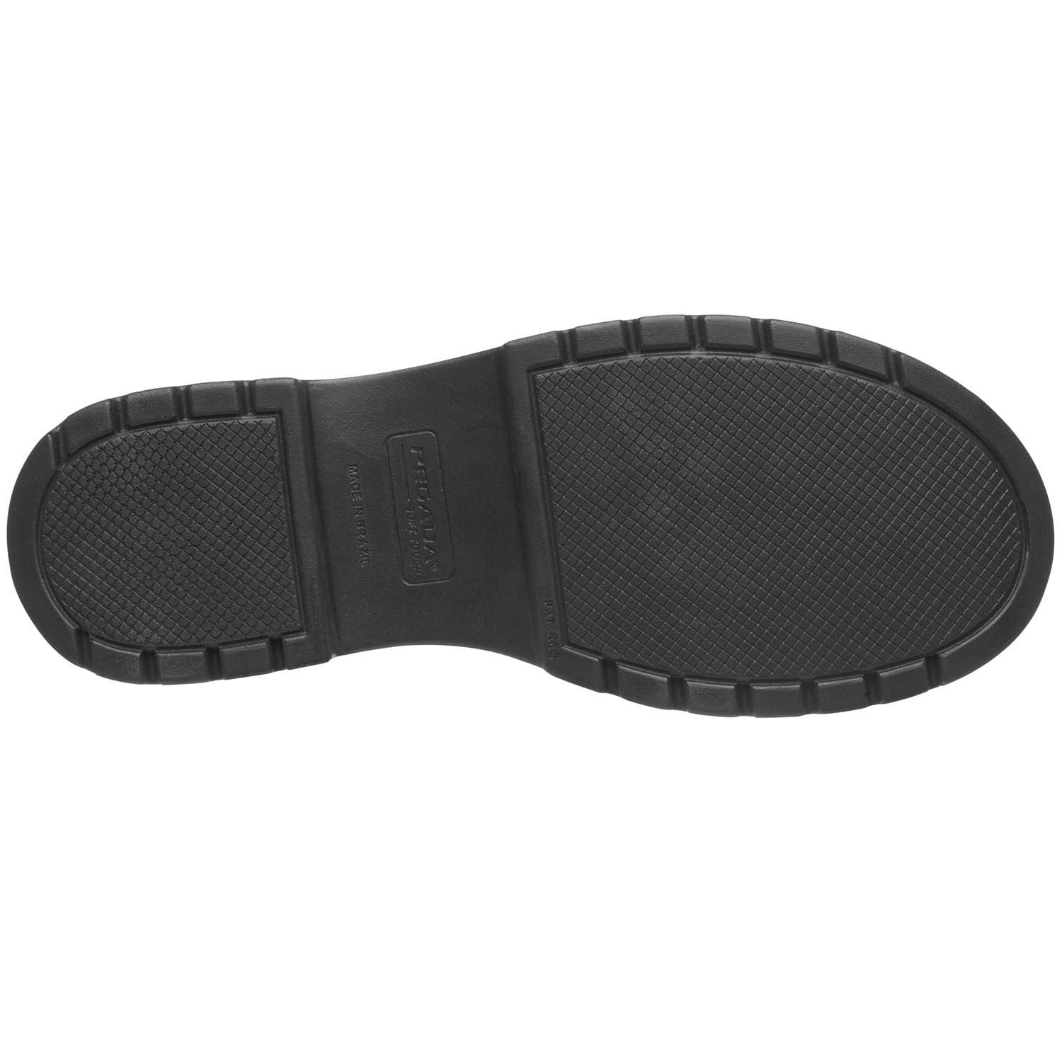 Coturno Pegada Feminino em Couro Preto Cano Curto 282411-03 Preto 5