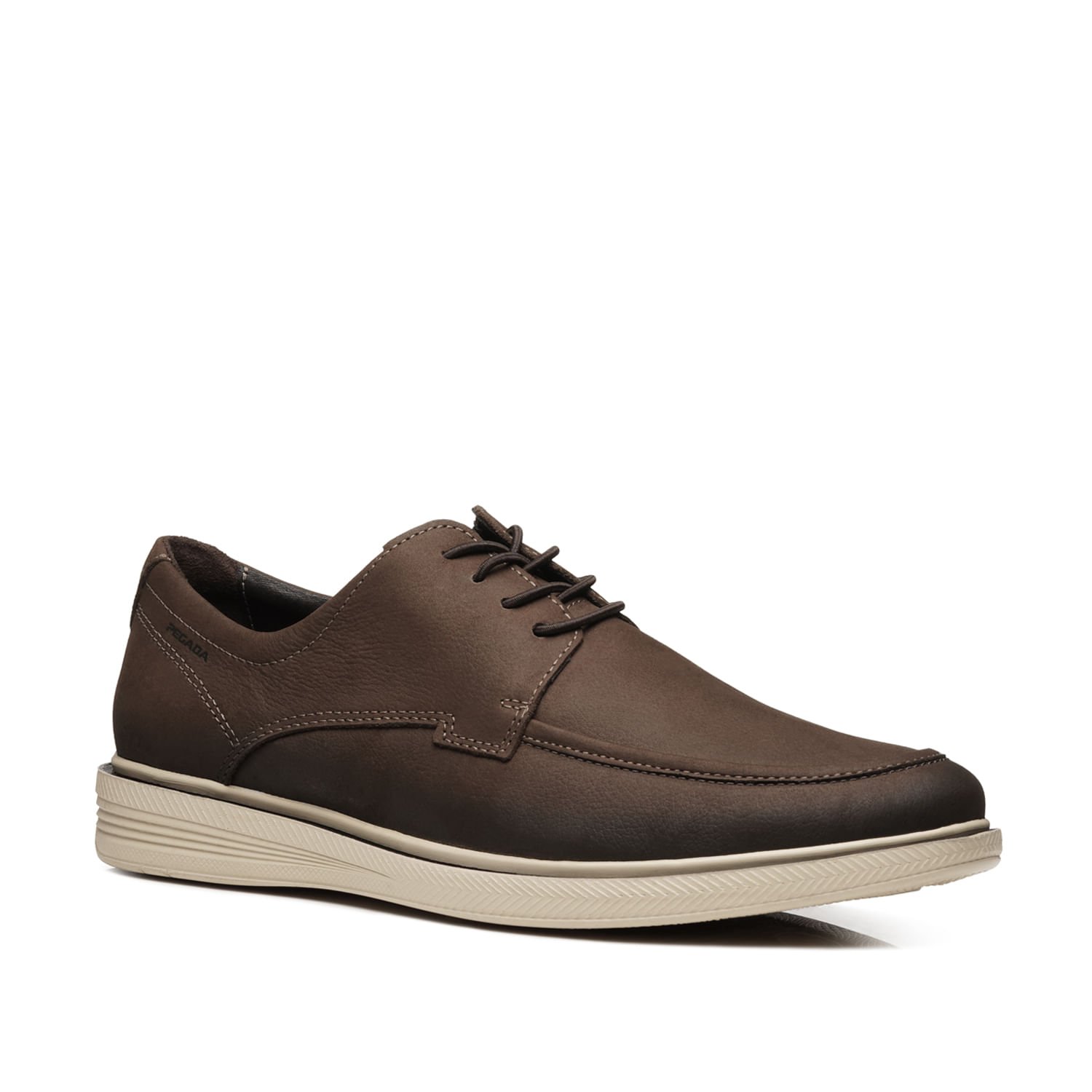 Sapato Casual Pegada Masculino em Couro Chocolate 126116-04 Marrom 2
