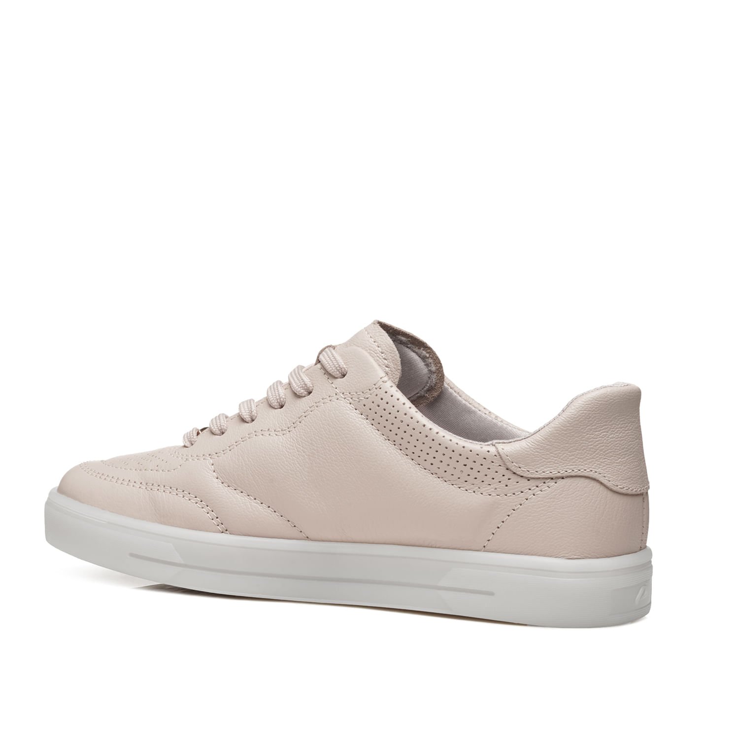 Tênis Pegada Feminino em Couro Off White 211164-02 Bege 3