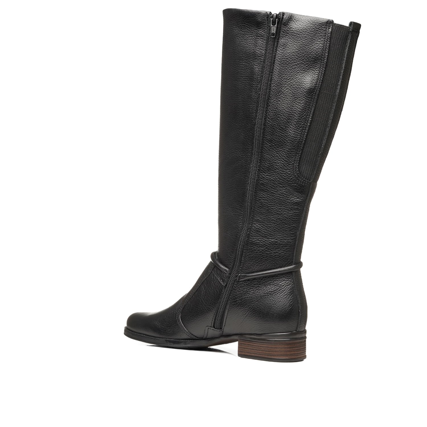 Bota Montaria Pegada Feminino em Couro Preto 282064-02 Preto 3