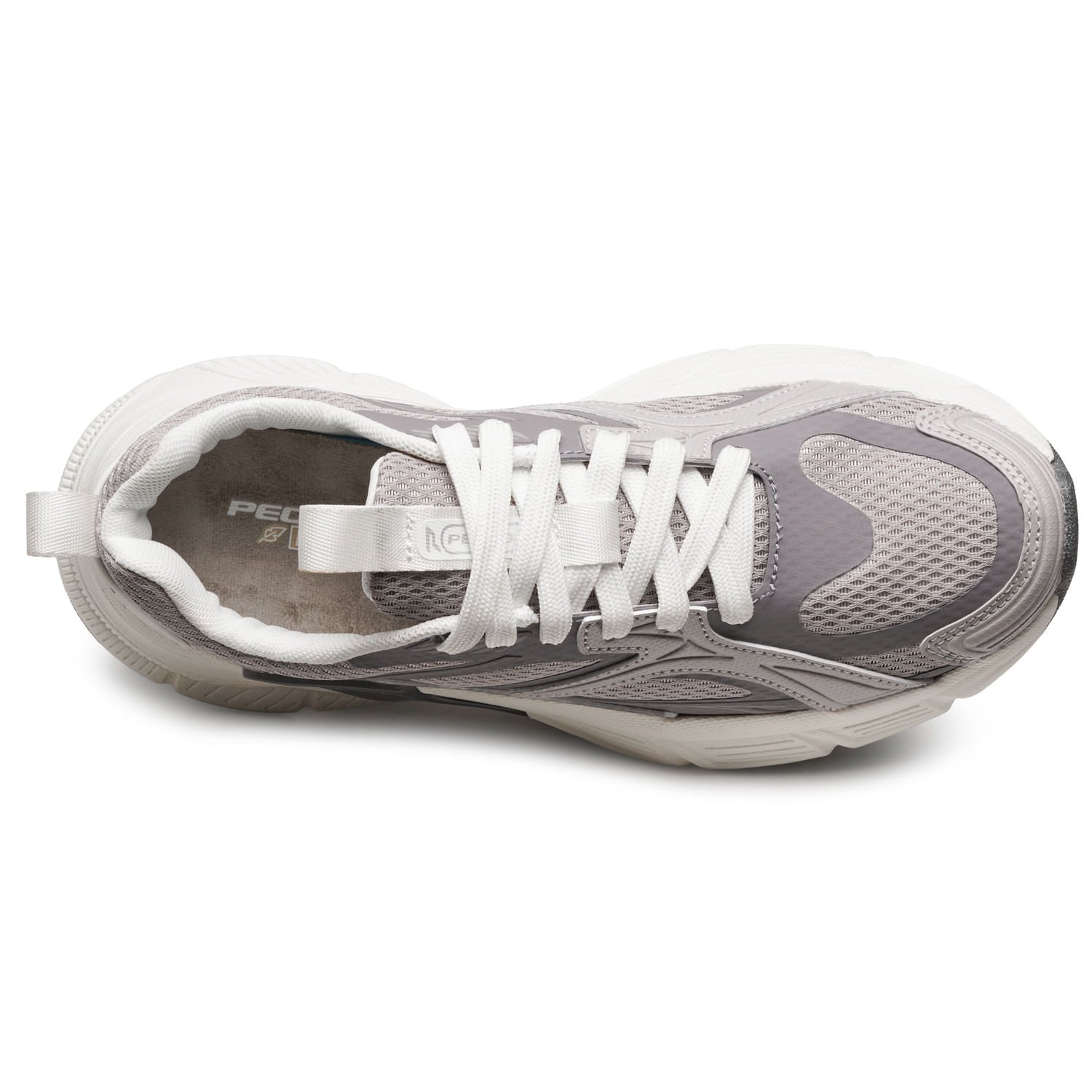 Tênis Chunky Pegada Feminino em Tecido Grey 291601-03 Cinza 6