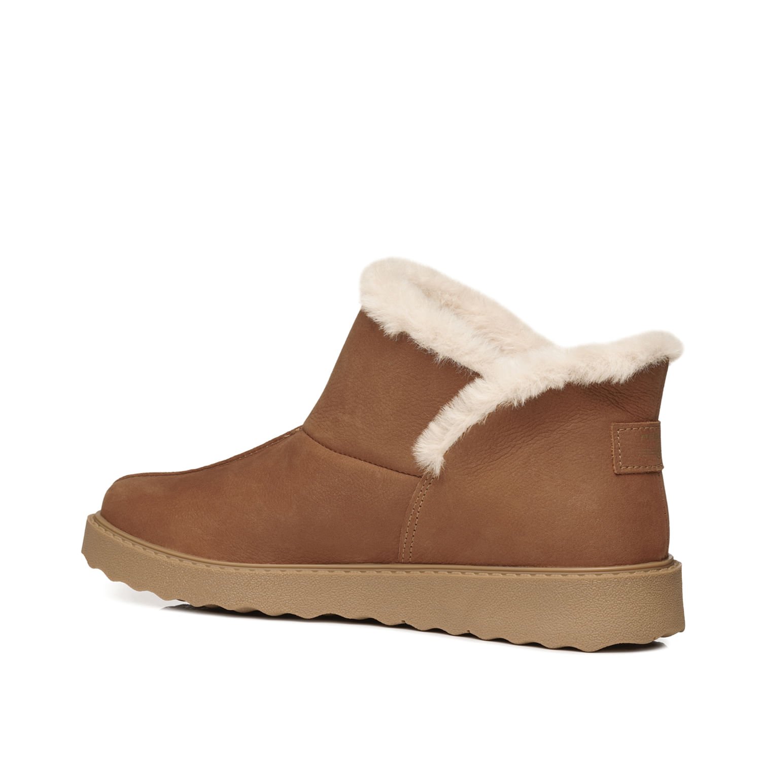 Bota Pegada Feminino em Couro Camel 281191-02 Marrom 4