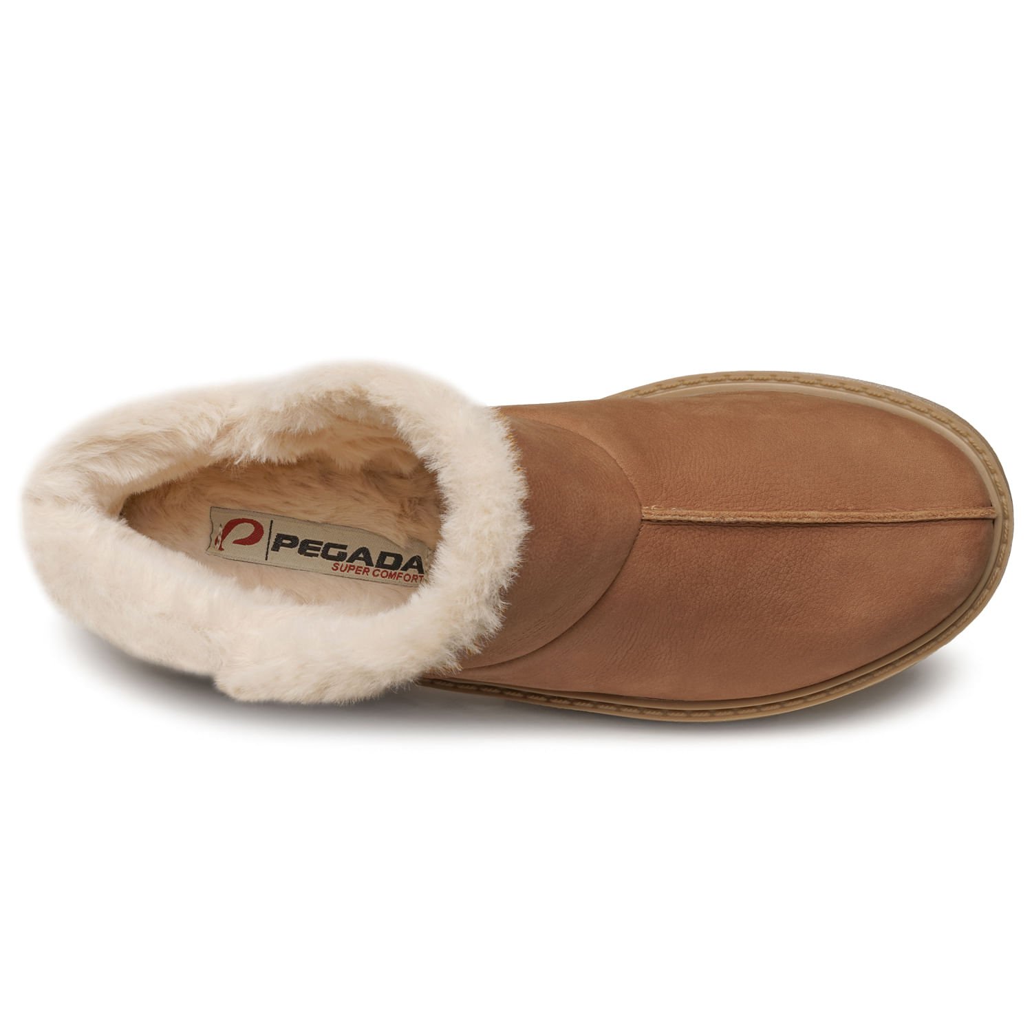 Bota Pegada Feminino em Couro Camel 281191-02 Marrom 6