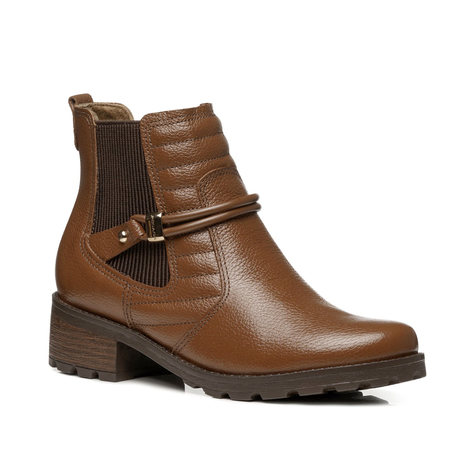Bota Pegada Feminina em Couro Terracota 281420-02 Marrom 3