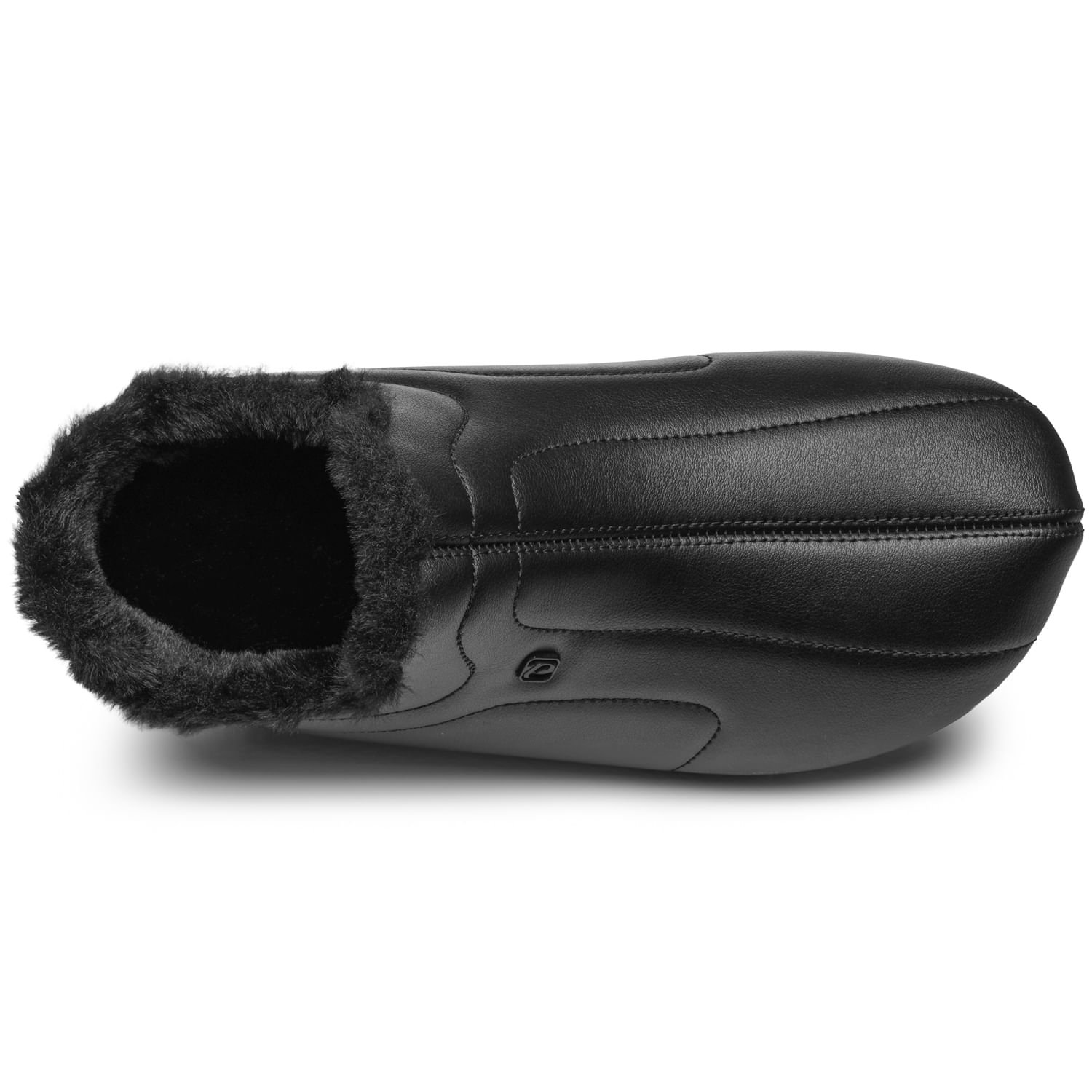 Pantufa Pegada Masculino em Tecido Preto 166021-03 Preto 6