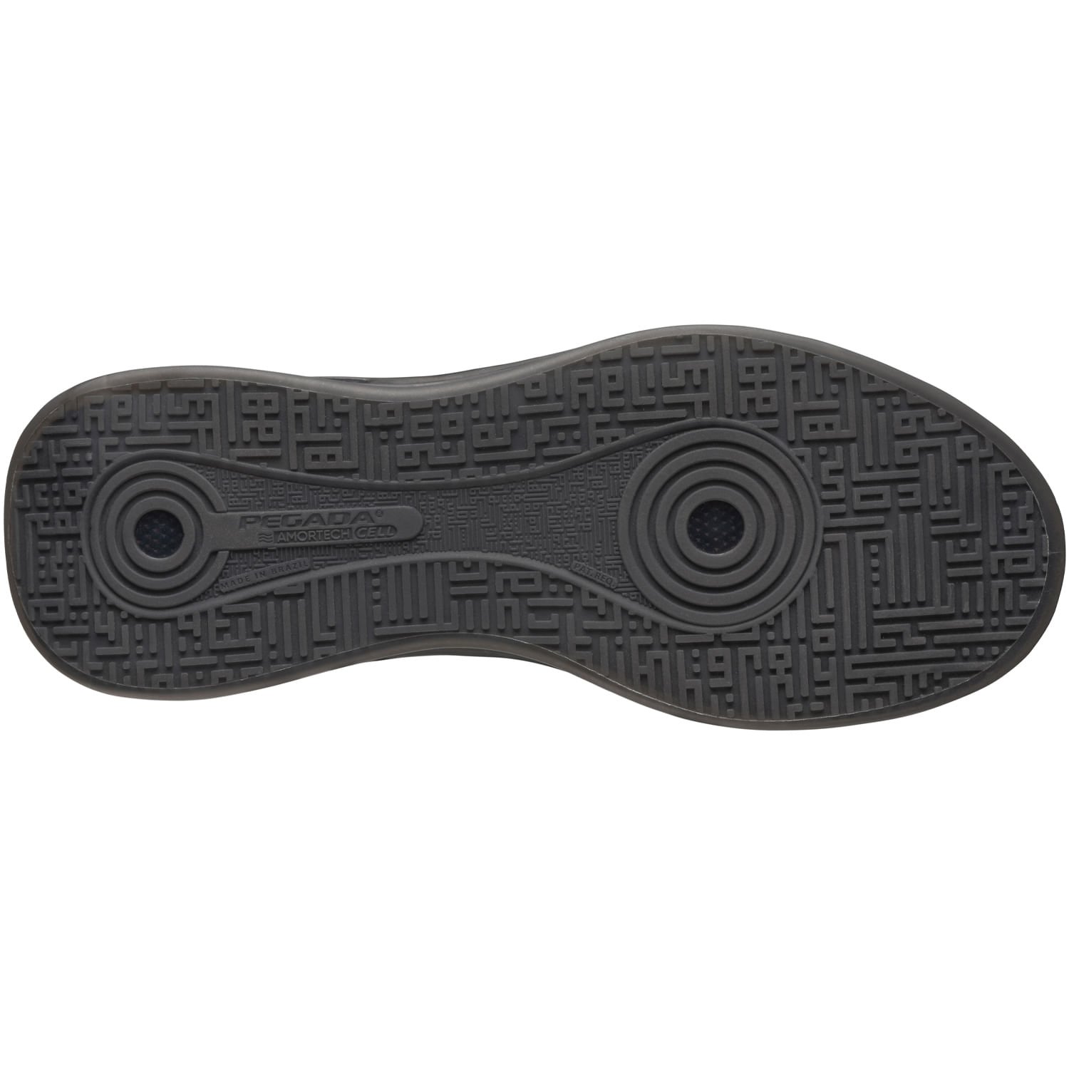 Sapato Casual Pegada Masculino em Couro Preto 126804-01 Preto 6