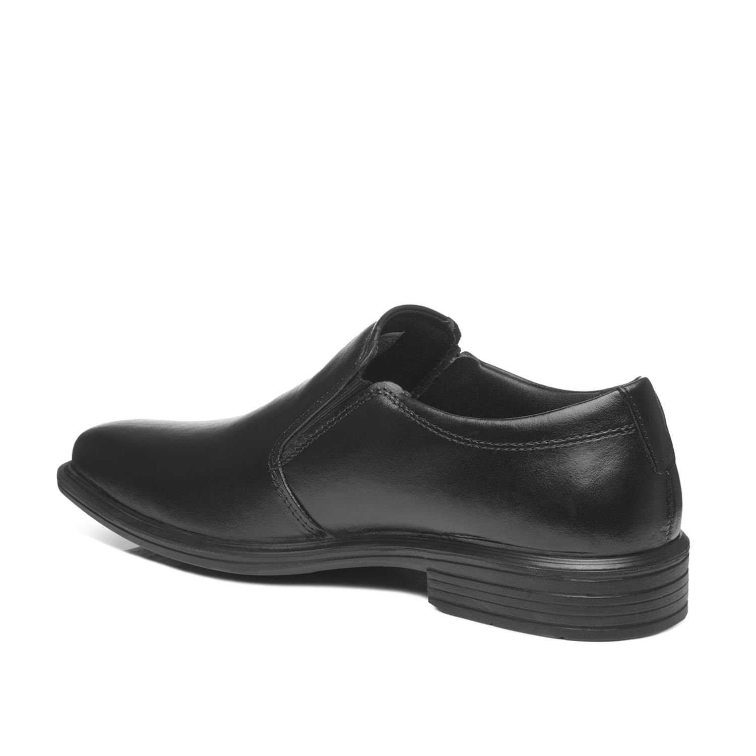 Sapato Social Pegada Masculino Plus Size em Couro Preto 524778-01 Preto 3