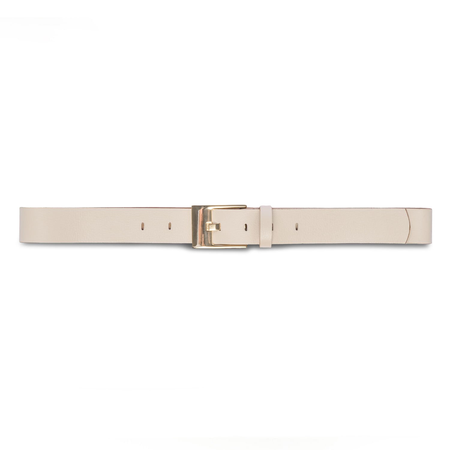 Cinto Casual Pegada Feminino em Couro Off White CI001206-04