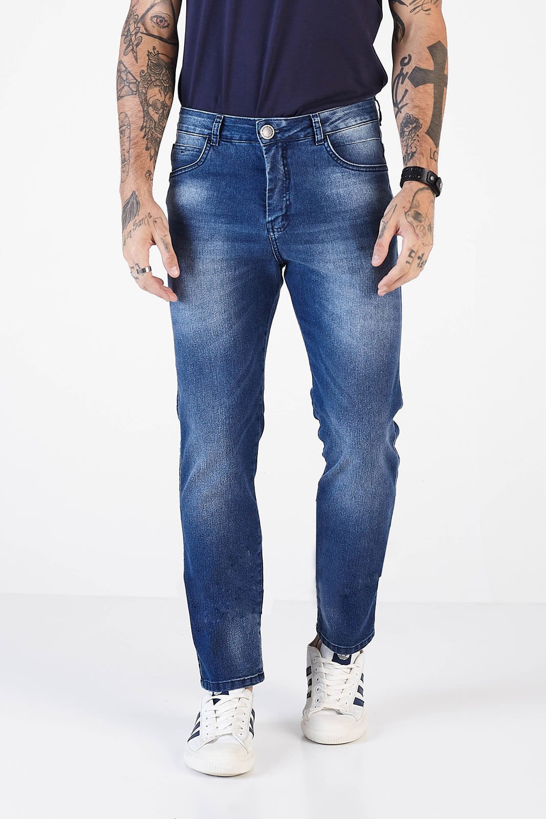 Calça Jeans Denuncia Slim Fit Z 101324171 Azul