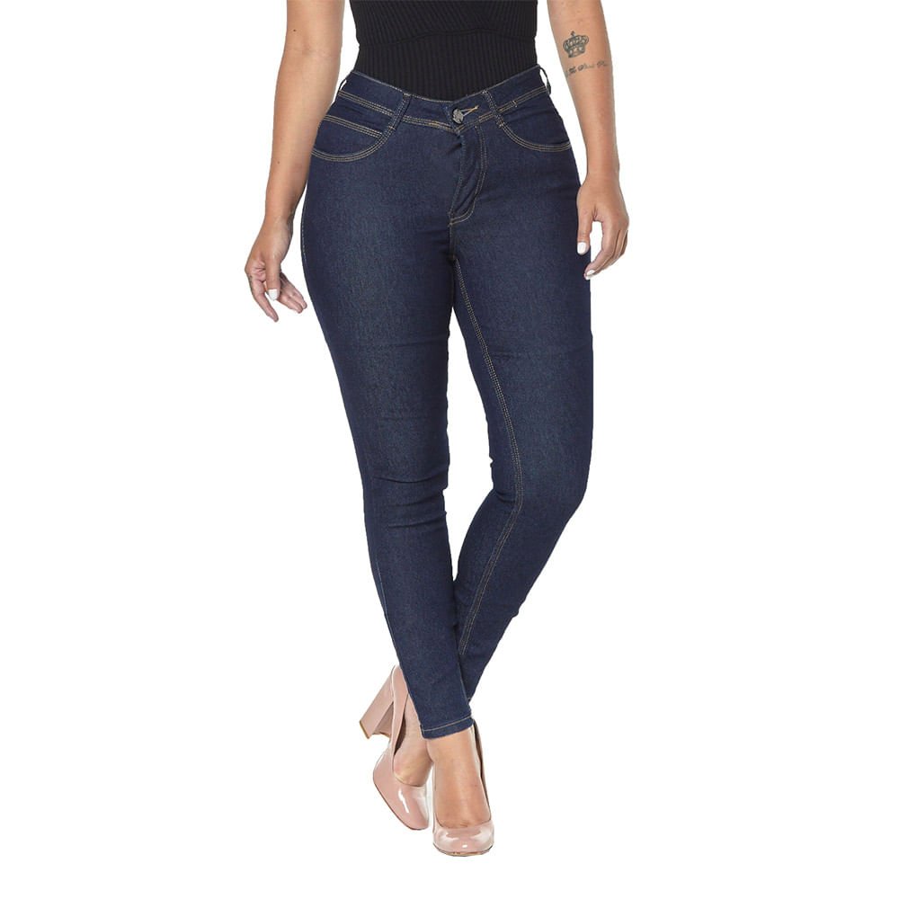 Calça Jeans Osmoze Mid Rise Skinny Z 201123181 Azul