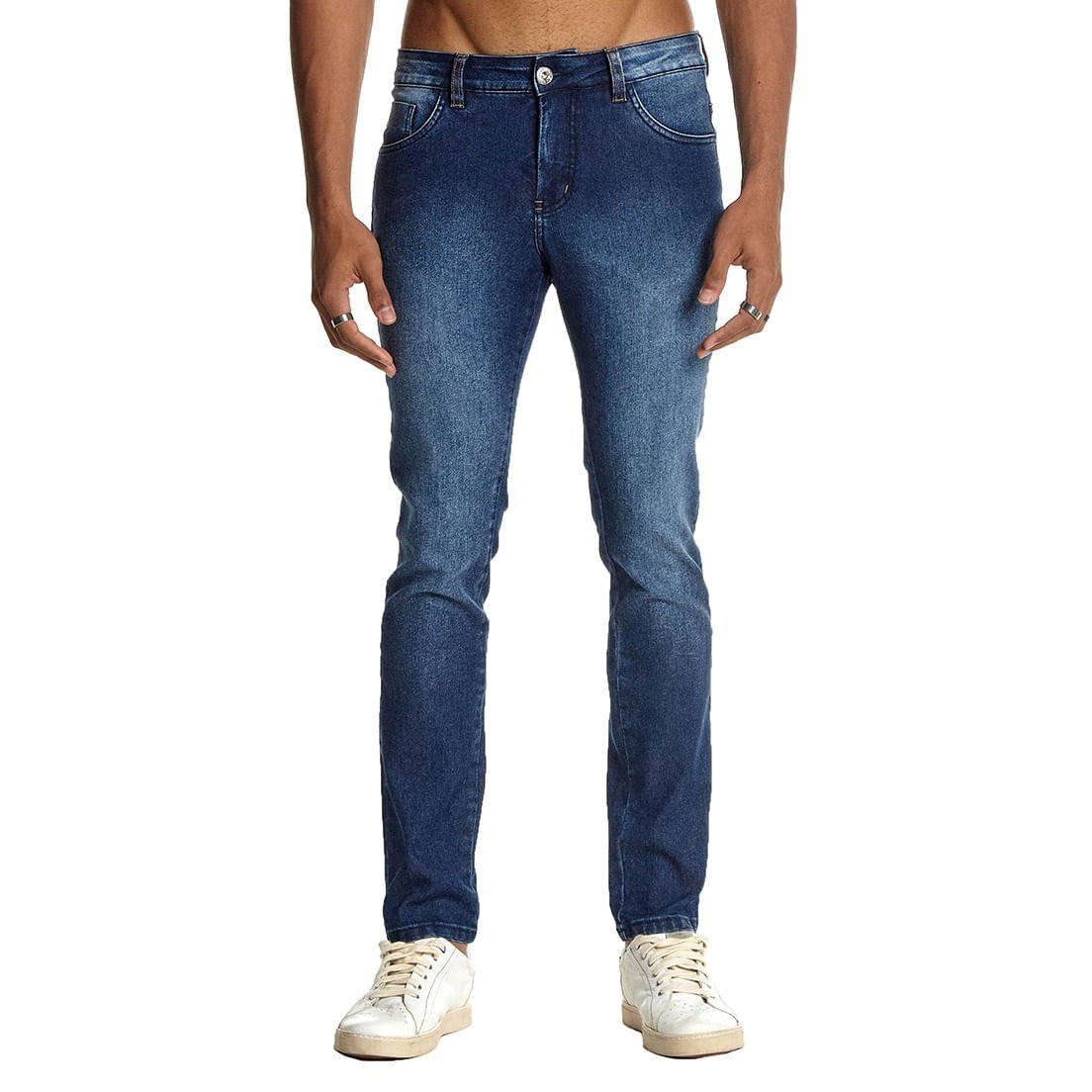 Calça Jeans Osmoze Skinny Z 101124284 Azul