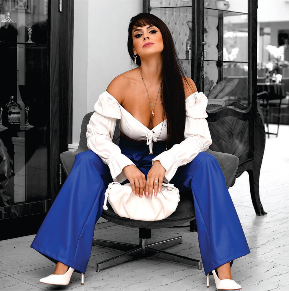 Scarpin Royalz Verniz Sola Vermelha Salto Alto Fino Celine Branco Branco 2