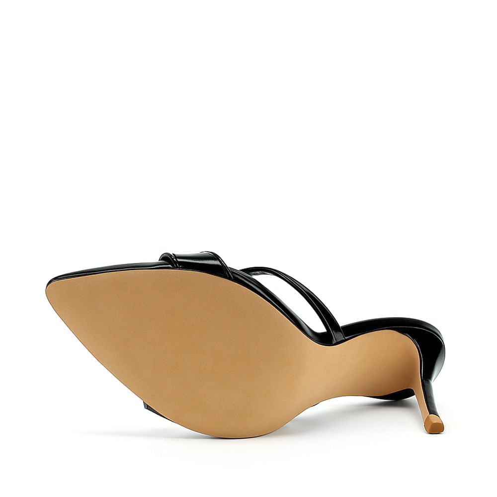 Tamanco Royalz Verniz Lola Salto Alto Fino Preto Preto 3