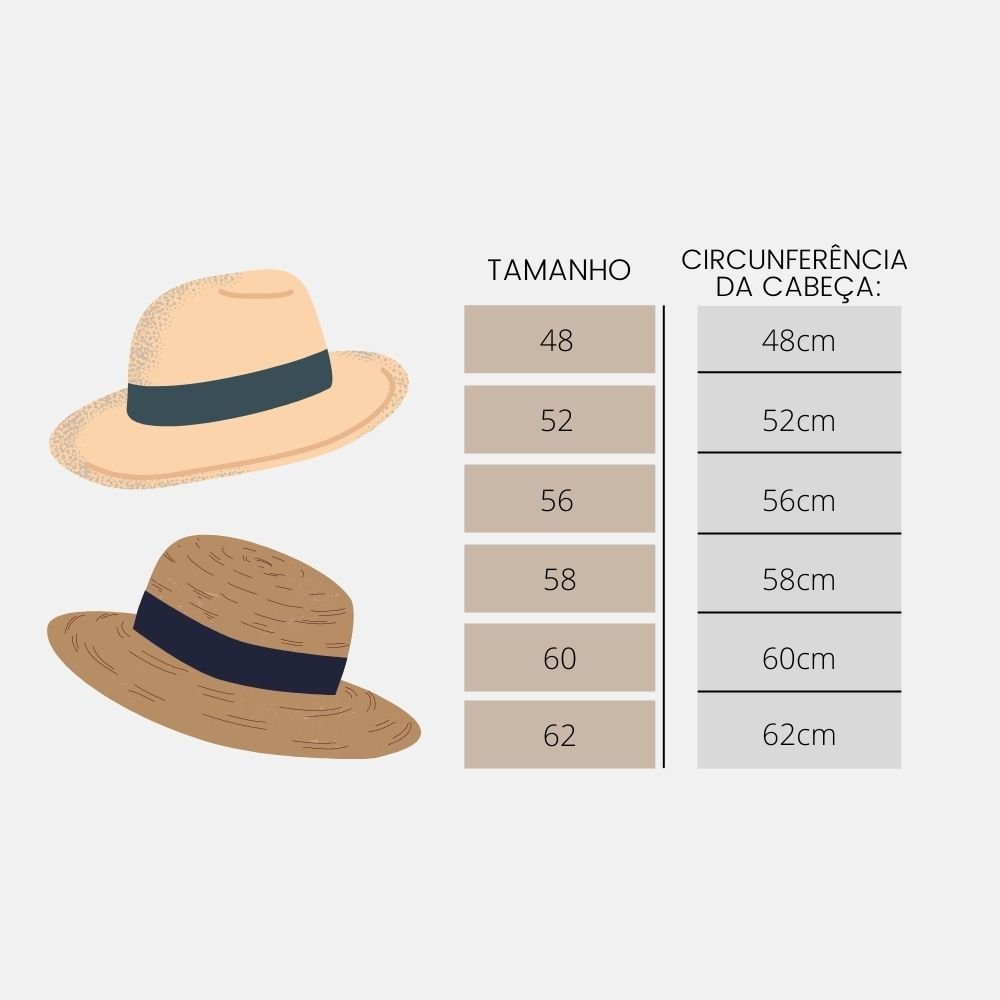 Chapéu de Palha UV Com Proteção Solar Shanghai Areia Bege 2
