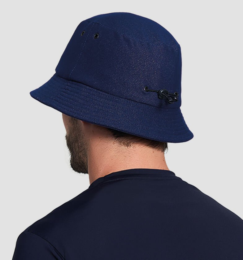 Chapéu UV com Proteção Solar Toronto Colors UV.LINE - Marinho Azul 2