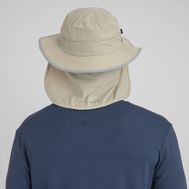 Chapéu Kansas Com Proteção Solar UV.LINE Areia/Cinza Bege 3