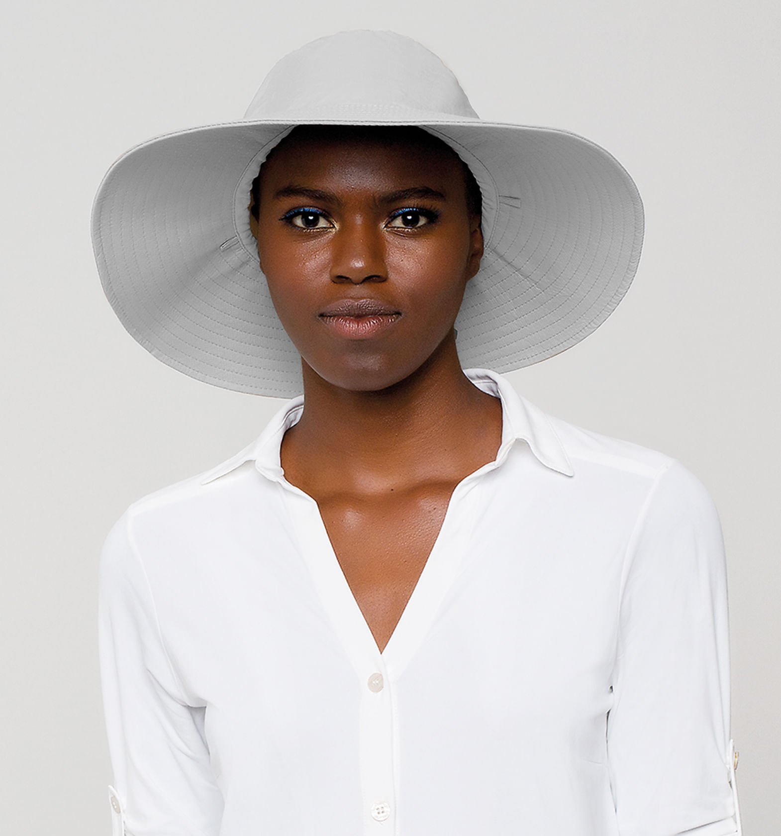 Chapéu UV com Proteção Solar Lyon UV.LINE - Branco