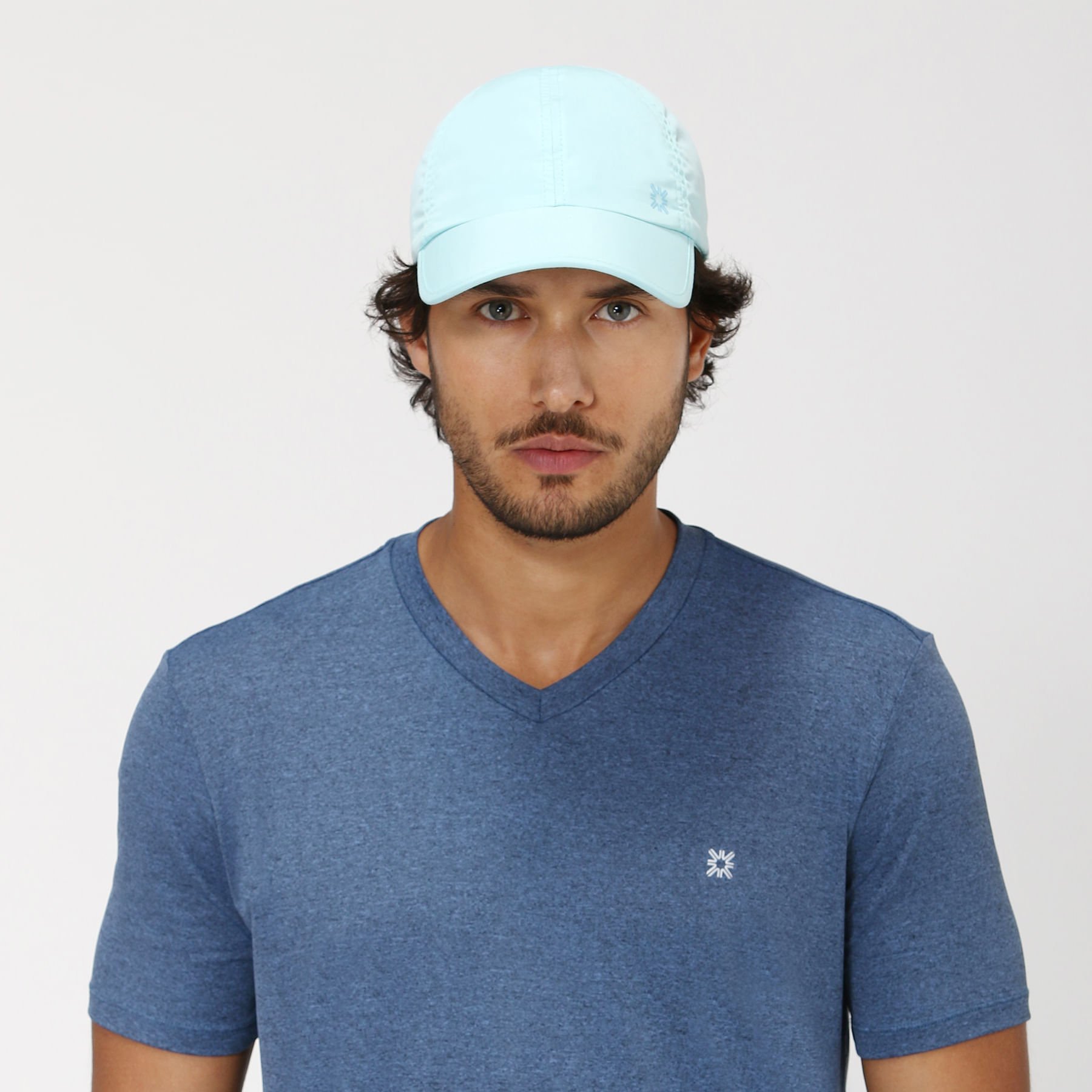 Boné UV Com Proteção Solar Uvpro Verde Água Verde 2